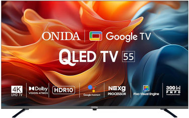 Onida Nexg Series QZ55UI 55 inch UHD Smart QLED TV