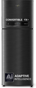 Whirlpool IF INV CNV 455 Steel Onyx (2S)-Z 411 L 2 Star Inverter Frost Free Double Door Refrigerator