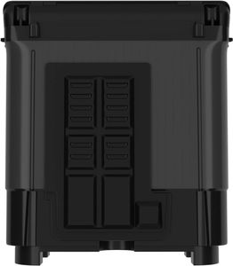 Haier 14 Kg Semi Automatic Top Load Washing Machine (HTW140-178BK)