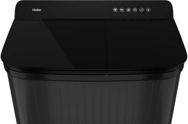 Haier 14 Kg Semi Automatic Top Load Washing Machine (HTW140-178BK)