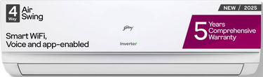 Godrej EI 12TINV3R32 WYQ IOT 1 Ton 3 Star Inverter Air Conditioners Air Conditioner