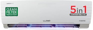 Lloyd GLS18I5KWGGW 1.5 Ton 5 Star Inverter Air Conditioners Air Conditioner
