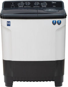Midea 9 Kg Semi Automatic Top Load Washing Machine (MWMSA090PPG)