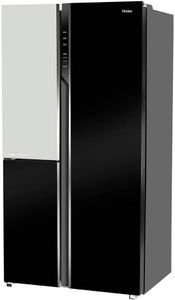 Haier HRT-683KWGU1 598 L 3 Star Inverter Frost Free Side By Side Door Refrigerator