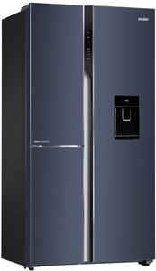 Haier HRT-683WGKU1 592 L 3 Star Inverter Frost Free Side By Side Door Refrigerator