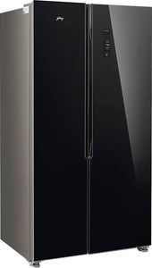 Godrej RS EONVELVET 646C RIT OP BK 600 L 3 Star Inverter Frost Free Side By Side Door Refrigerator