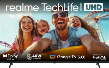 realme TechLife 65UHDGDRVSAB 65 inch UHD Smart LED TV