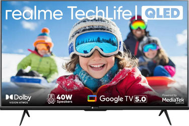 realme TechLife 55UHDGQRVSAQ 55 inch UHD Smart QLED TV