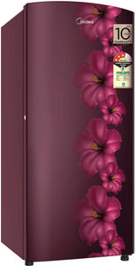 Midea MRD187I3XPCW 187 L 3 Star Inverter Direct Cool Single Door Refrigerator