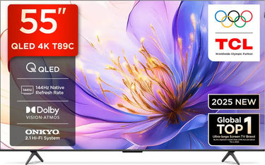 TCL 55T89C 55 inch UHD Smart QLED TV