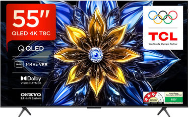 TCL 55T8C 55 inch UHD Smart QLED TV