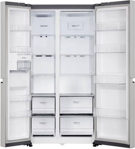 LG GL-B257EUS3 650 L 3 Star Inverter Frost Free Side By Side Door Refrigerator