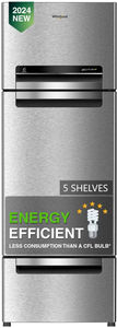 Whirlpool FP 343D Protton Roy Alpha Steel 300 L Inverter Frost Free Triple Door Refrigerator