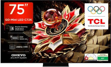 TCL 75C72K 75 inch UHD Smart QD-Mini LED TV