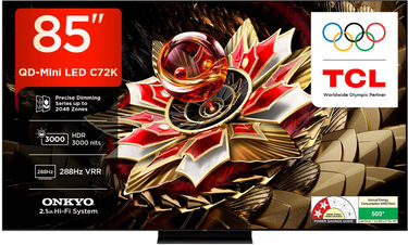 TCL 85C72K 85 inch UHD Smart QD-Mini LED TV