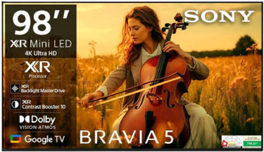 Sony BRAVIA 5 K-98XR55A 98 inch UHD Smart Mini LED TV