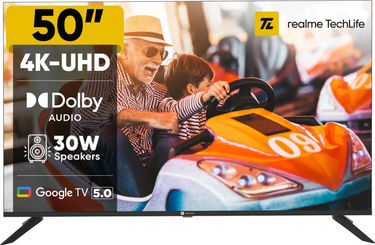 realme TechLife 50UHDGDRDDVB 50 inch UHD Smart LED TV