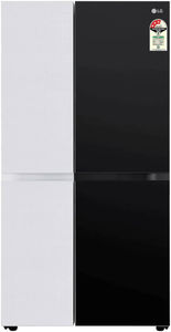 LG GL-B257DMK3 650 L 3 Star Inverter Frost Free Side By Side Door Refrigerator