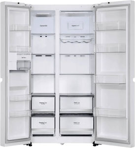 LG GL-B257DMK3 650 L 3 Star Inverter Frost Free Side By Side Door Refrigerator