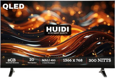 Huidi HD4FSPRO max 32 inch HD ready Smart QLED TV