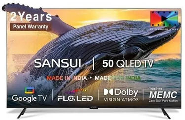 Sansui JSW50UG23Q 50 inch UHD Smart QLED TV