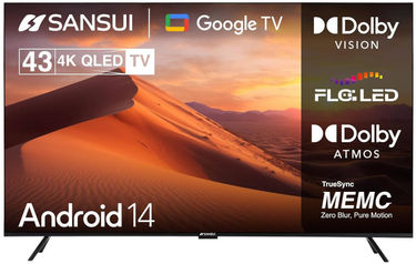 Sansui JSW43UG23Q 43 inch UHD Smart QLED TV