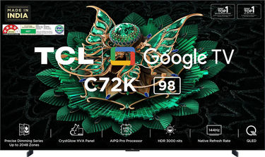 TCL 98C72K 98 inch UHD Smart QD-Mini LED TV