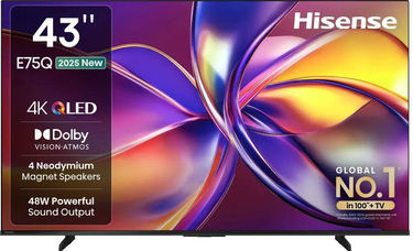 Hisense 43E75Q 43 inch UHD Smart QLED TV