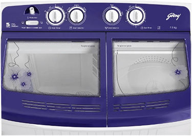 Godrej 7.5 Kg Semi Automatic Top Load Washing Machine (WS EDGE 7.5 ROBL T)
