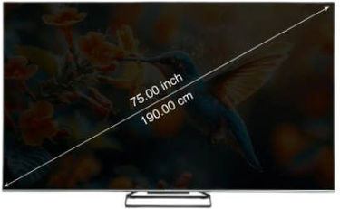 Sansui JSW75UGMQF 75 inch UHD Smart QD-Mini LED TV