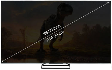 Sansui JSW86UGMQF 86 inch UHD Smart QD-Mini LED TV