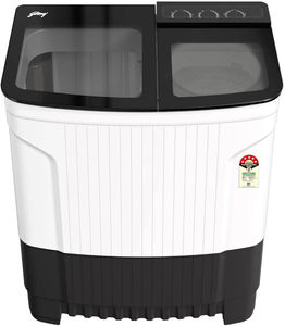 Godrej 8 Kg Semi Automatic Top Load Washing Machine (WSEDGE ULT 80 5.0 DB2 M WHBK)