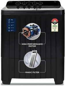 Motorola 14 Kg Semi Automatic Top Load Washing Machine (MTSA1405NNNDB)