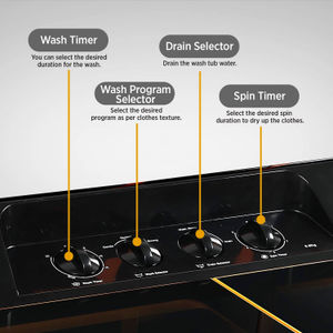 Intex 8 Kg Semi Automatic Top Load Washing Machine (SA80BLFG)