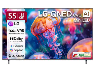 LG 55QNED82BLA 55 inch UHD Smart QNED MiniLED TV