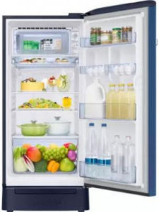Samsung RR21T2H2XCR 198 L 4 Star Inverter Direct Cool Single Door Refrigerator