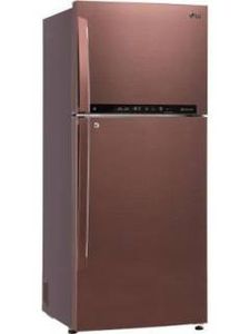 LG GL-T432FASN 437 L 4 Star Inverter Frost Free Double Door Refrigerator