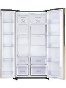 Samsung RS62K6007FG 674 L 5 Star Frost Free Side By Side Door Refrigerator
