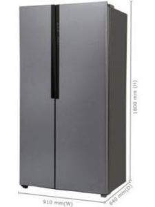 Haier HRF-618SS 565 L Inverter Frost Free Side By Side Door Refrigerator