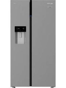 Voltas Beko RSB655XPRF 634 L Inverter Frost Free Side By Side Door Refrigerator