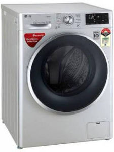 LG 8 Kg Fully Automatic Front Load Washing Machine (FHT1408ZNL)