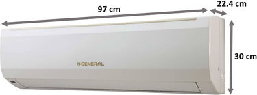 O General ASGA12BMWB-B 1.1 Ton 3 Star Split Air Conditioner