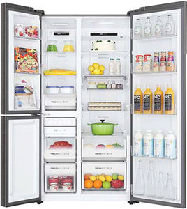 Haier HRT-683IS 628 L Inverter Frost Free Side By Side Door Refrigerator