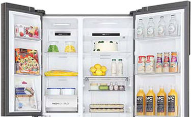 Haier HRT-683IS 628 L Inverter Frost Free Side By Side Door Refrigerator