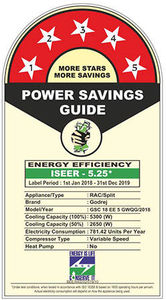 Godrej GSC 18 EE 5 GWQG 1.5 Ton 5 Star Inverter Split Air Conditioner