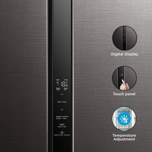 Midea MDRS619FGG28IND 482 L Inverter Frost Free Side By Side Door Refrigerator