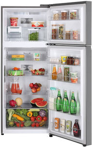 LG GL-T422VPZX 423 L 3 Star Inverter Frost Free Double Door Refrigerator