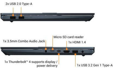 ASUS VivoBook Pro 14 OLED K3400PH-KM029TS Laptop