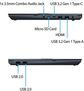 ASUS VivoBook Pro 14 OLED M3401QC-KM045WS Laptop