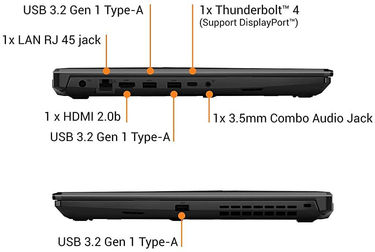 ASUS TUF Gaming A17 FA766IC-HX005W Laptop
